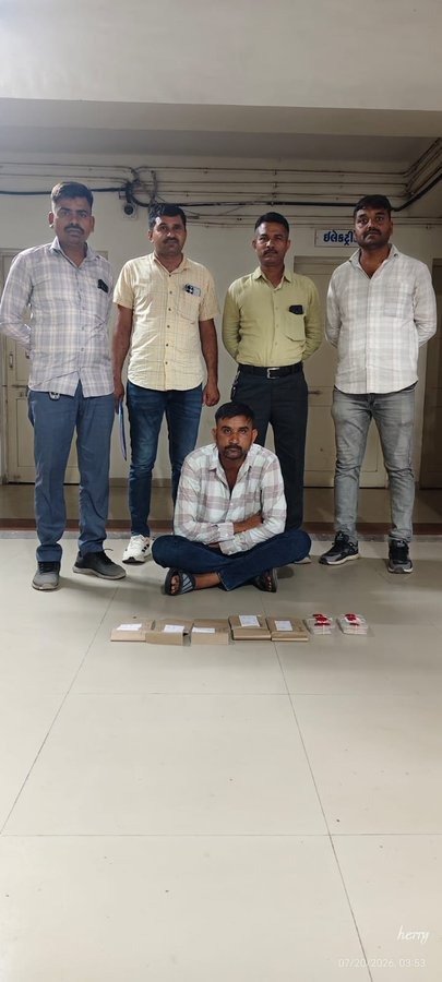 મોરબી SOGનો ડ્રગ્સ પર મોટો પ્રહાર: નવલખી રોડ પરથી MD ડ્રગ્સ સાથે એક આરોપી ઝડપાયો