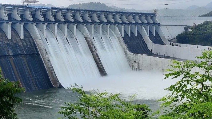 સરદાર સરોવર નર્મદા ડેમ 69.25 ટકા ભરાયો: રાજ્યના 207 જળાશયોમાં 54 ટકા કરતાં વધુ જળસંગ્રહ