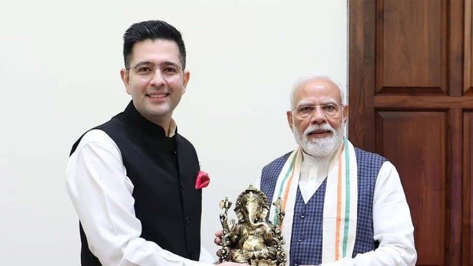 રાઘવ ચઢ્ઢાની PM મોદી સાથે મુલાકાતથી પંજાબમાં રાજકીય ગરમાવો